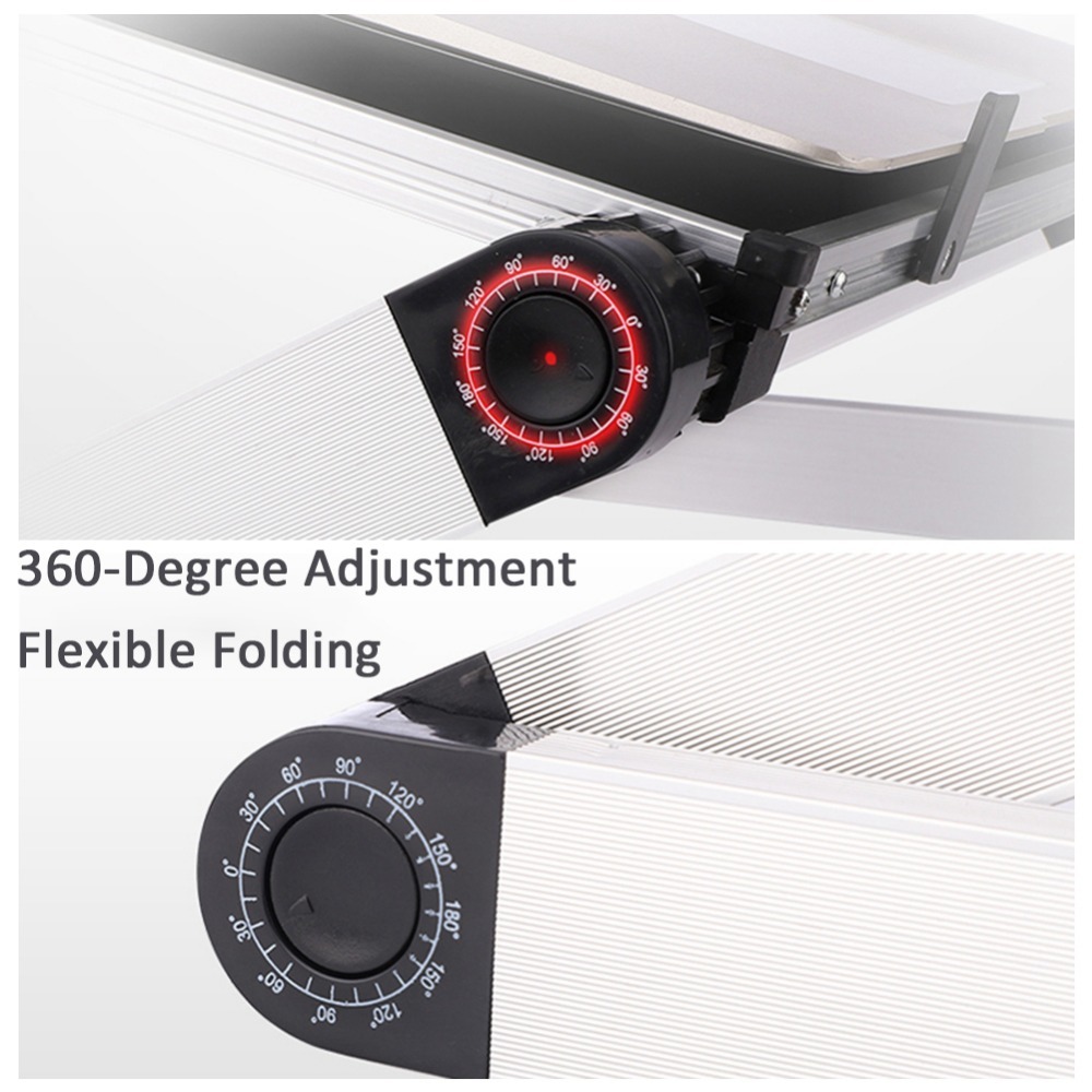 Foldable Laptop Stand Ergonomic Desk Tablet Holder - Imagen 3