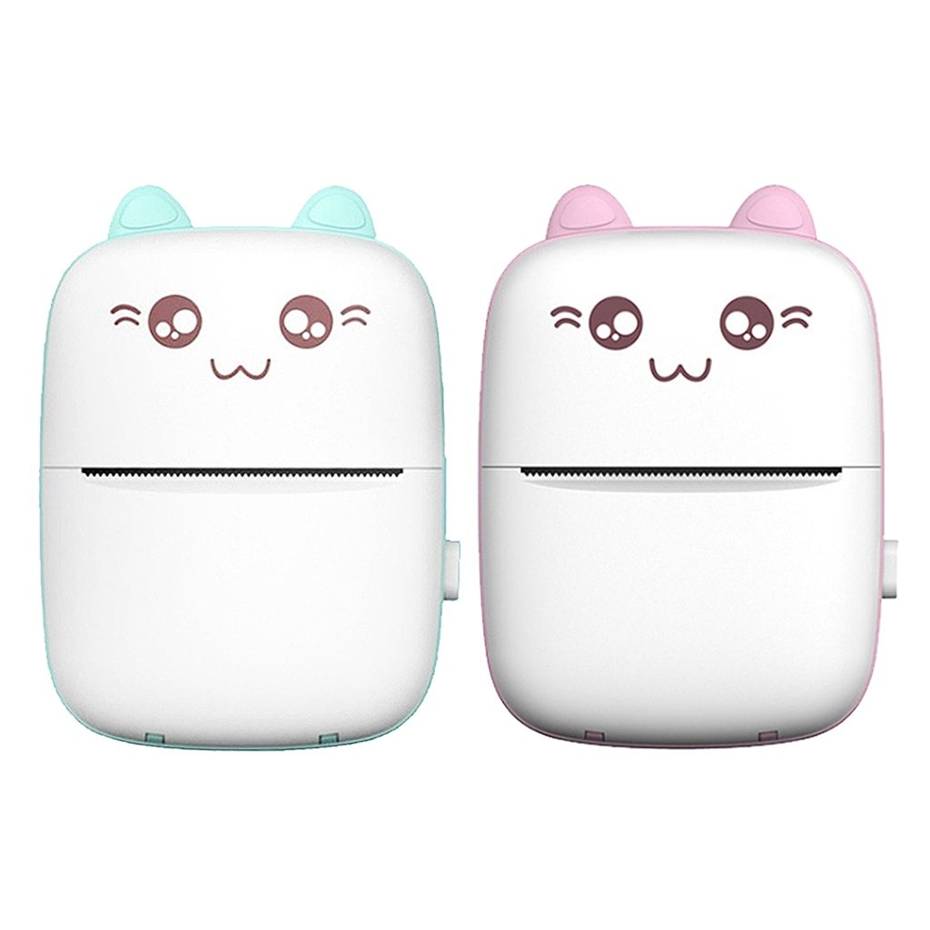 Mini Printer Portable Mini Bluetooth WiFi New Wrong Printer Mobile Phone Photo Title Note Hot Print Pocket Student Error Label Printer - Imagen 7