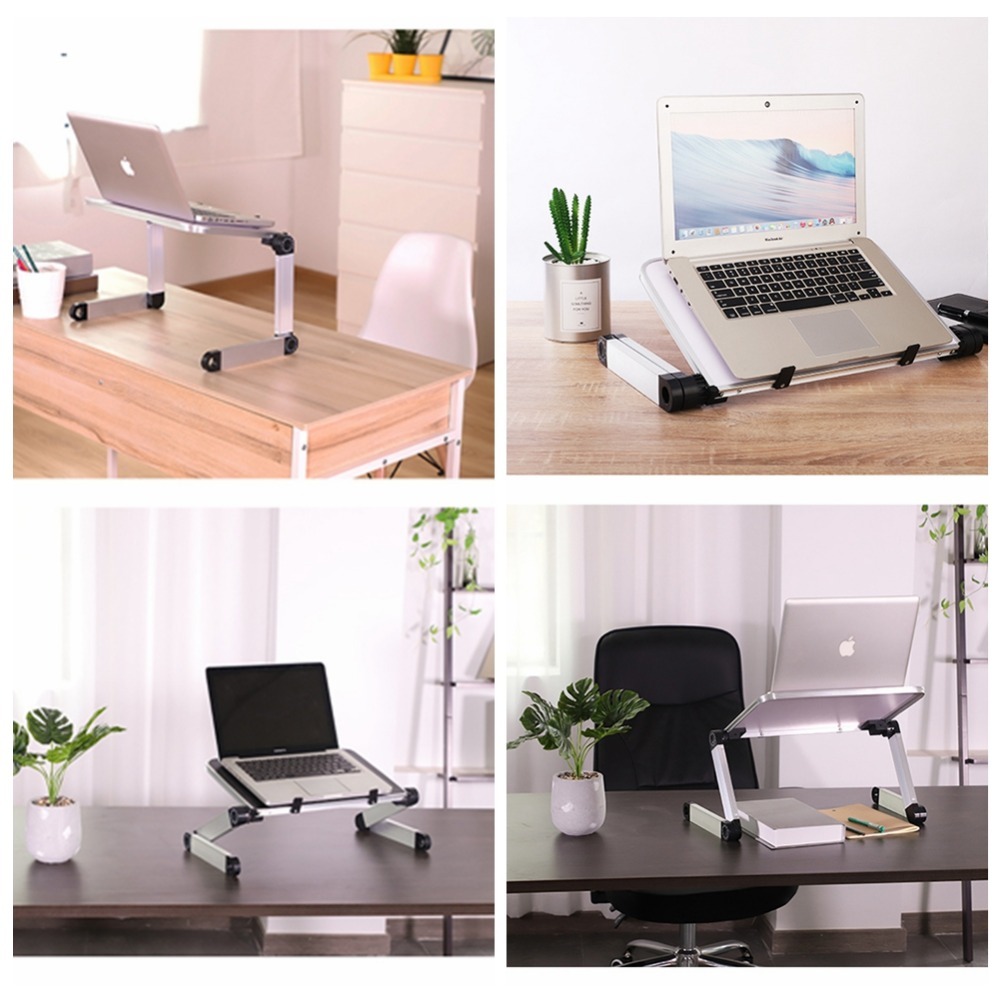 Foldable Laptop Stand Ergonomic Desk Tablet Holder - Imagen 2