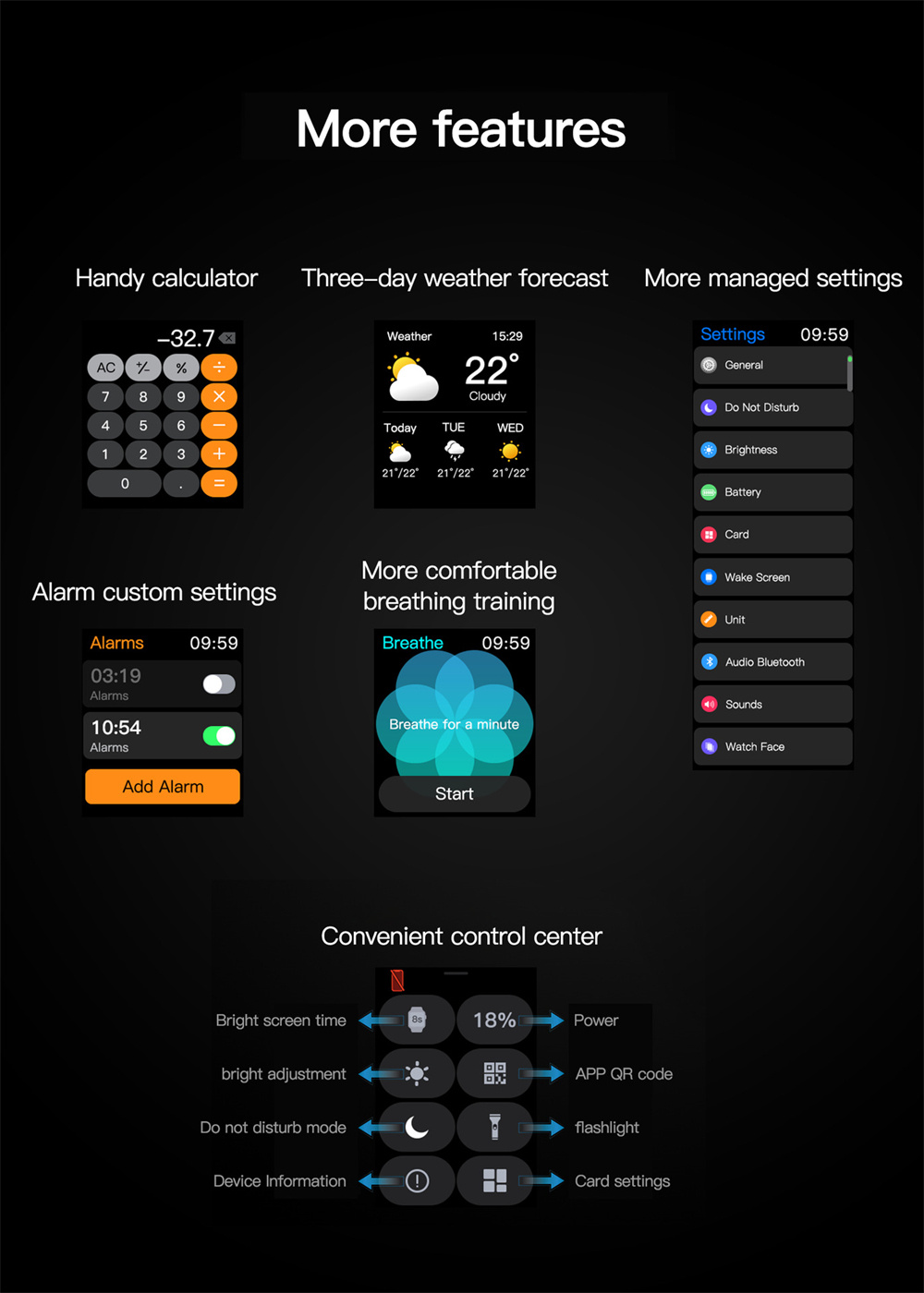 Smart waterproof watch - Imagen 2