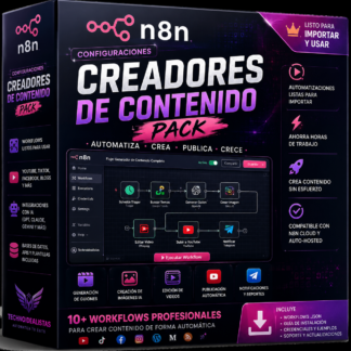 n8n Creator Pack — Blogger + WordPress Auto Post